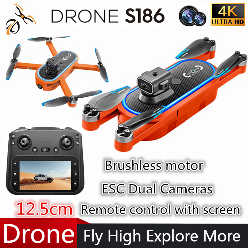 Drone Charger - Drone 2025 S186 Profesional 4K HD