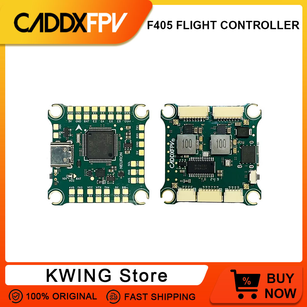 Drone Esc - CADDX F405 Pengendali Penerbangan Tumpukan 44*44Mm