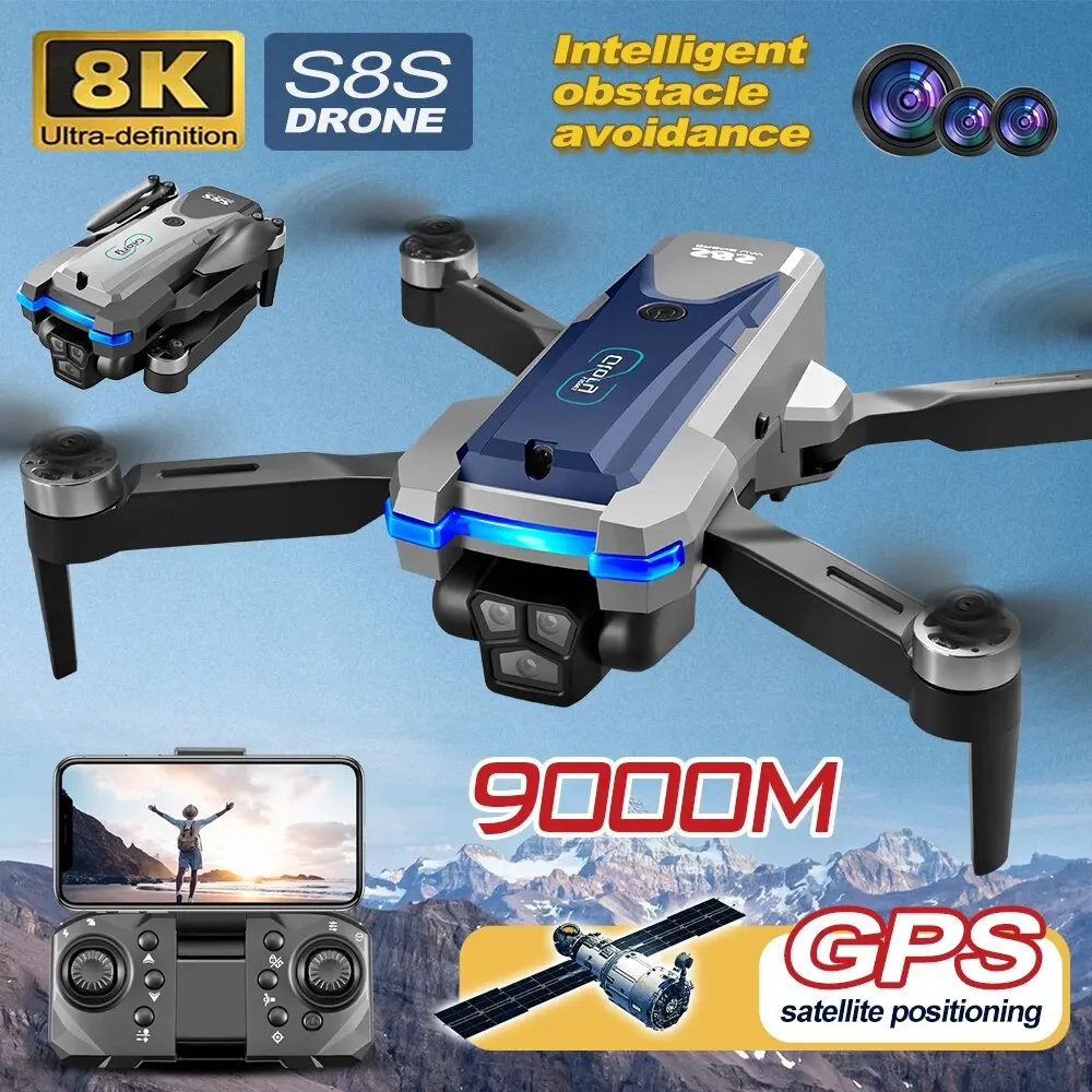 Drone Gps Module - S8S Drone lipat 5G Wifi 8K