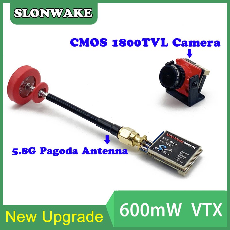 5.8G 48CH 600MW VTX-CAM FPV Pe - Drone Receiver ulasan dan harga