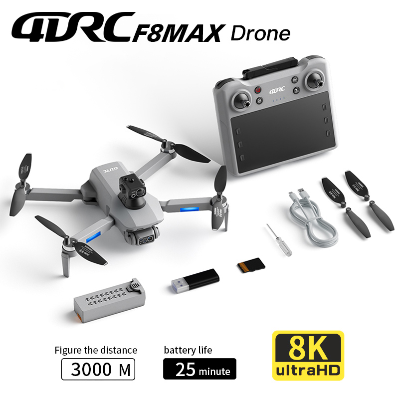 Drone Profesional F8 MAX GPS d - Drone Gps Module ulasan dan harga