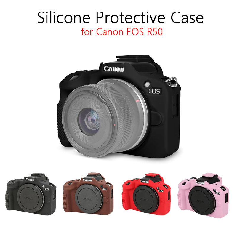 Casing Pelindung Silikon untuk - Canon Camera Eos R50 ulasan dan harga
