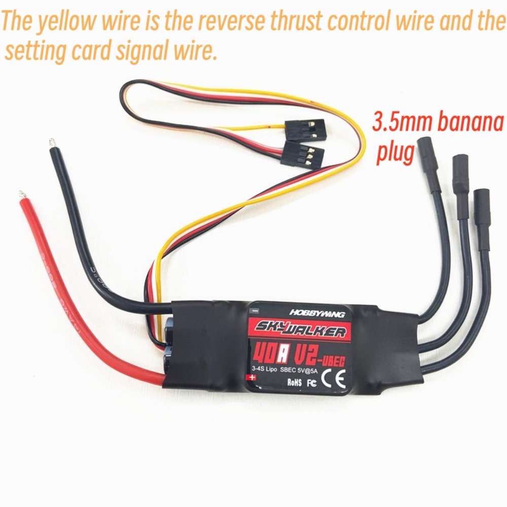 FATJAY Hobbywing SkyWalker 40A - Drone Esc ulasan dan harga